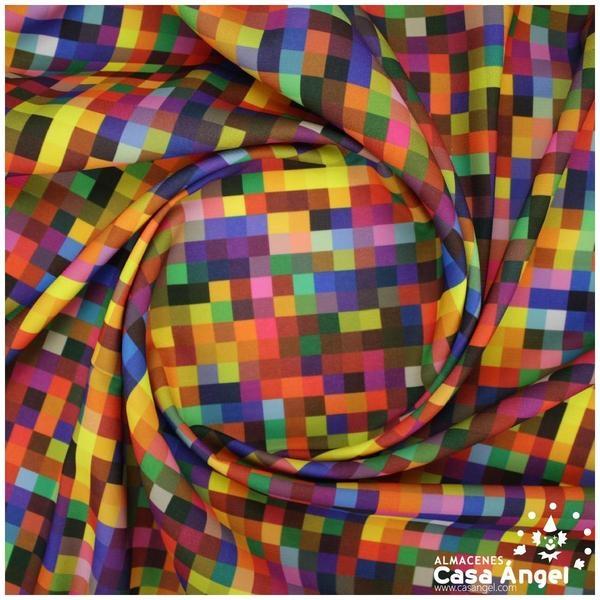 CREPÉ ESTAMPADO MULTICOLOR VIVA SERIE HOLAND 150cm