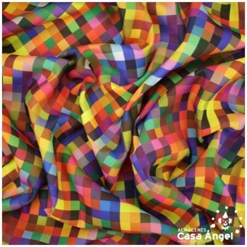 CREPÉ ESTAMPADO MULTICOLOR VIVA SERIE HOLAND 150cm