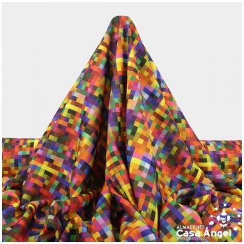 CREPÉ ESTAMPADO MULTICOLOR VIVA SERIE HOLAND 150cm