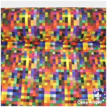 CREPÉ ESTAMPADO MULTICOLOR VIVA SERIE HOLAND 150cm