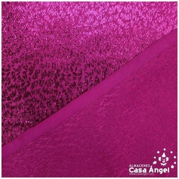TELA TOPAZ TEXTURIZADA FUCSIA BRILLANTE 112cm