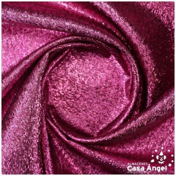 TELA TOPAZ TEXTURIZADA FUCSIA DE BASE NEGRA 112cm