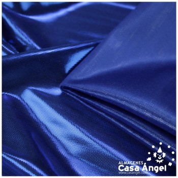 PAN DE ORO MICROPUNTOS BRILLO EXTRA AZUL 150cm