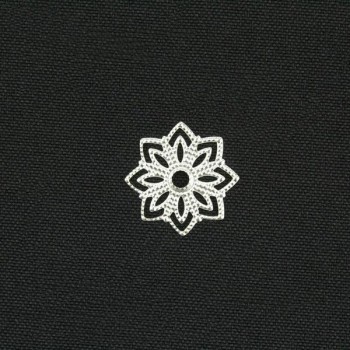APLIQUE DECORATIVO METÁLICO CALADO ESTRELLA BOLSA 5uds