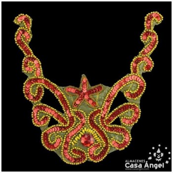 APLICACIÓN CUELLO LENTEJUELA ROCALLA 20cm