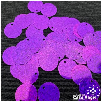 LENTEJUELAS PAIET CON OJAL 16mm BOLSA DE 50gr