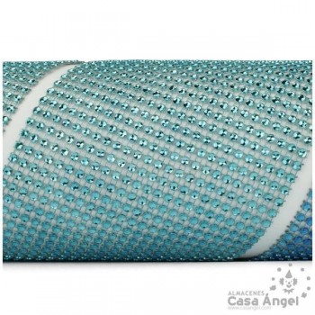 PASAMANERÍA CÍRCULOS STRASS 12cm