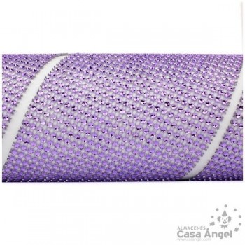 PASAMANERÍA CÍRCULOS STRASS 12cm