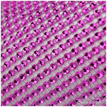 PASAMANERÍA CÍRCULOS STRASS 12cm