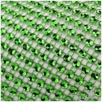 PASAMANERÍA CÍRCULOS STRASS 12cm