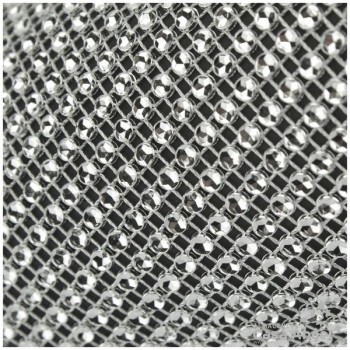 PASAMANERÍA CÍRCULOS STRASS 12cm
