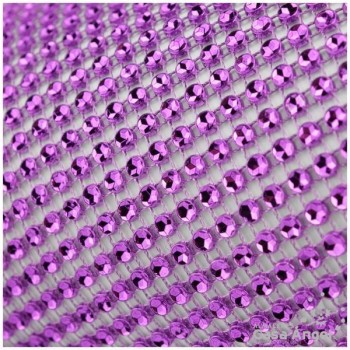 PASAMANERÍA CÍRCULOS STRASS 12cm