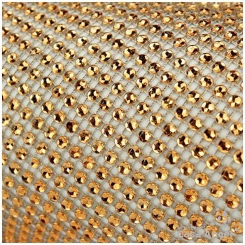 PASAMANERÍA CÍRCULOS STRASS 12cm