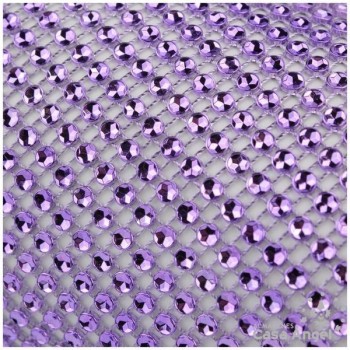 PASAMANERÍA CÍRCULOS STRASS 12cm
