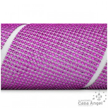 PASAMANERÍA CÍRCULOS STRASS 12cm