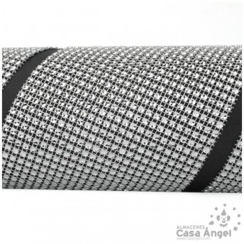 PASAMANERÍA CÍRCULOS STRASS 12cm