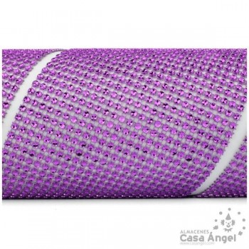 PASAMANERÍA CÍRCULOS STRASS 12cm