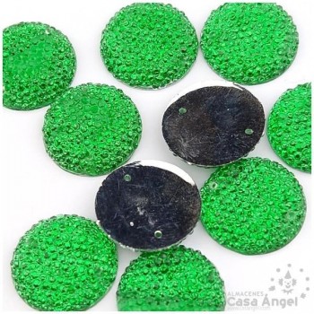 PIEDRA PLÁSTICA REDONDA 20mm BOLSA 10uds
