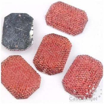 PIEDRAS PLÁSTICAS OCTOGONALES 35mm BOLSA 5uds