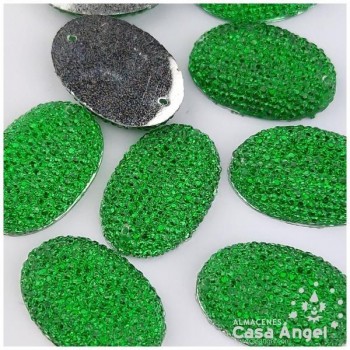 PIEDRAS OVALADAS PLÁSTICO RUGOSO 28mm BOLSA 10uds