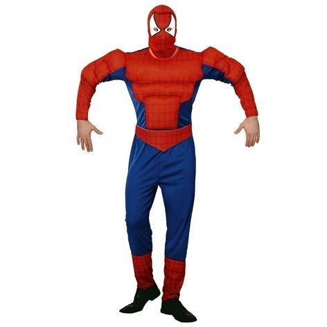 DISFRAZ HOMBRE TELARAÑA MUSCULOSO ADULTO