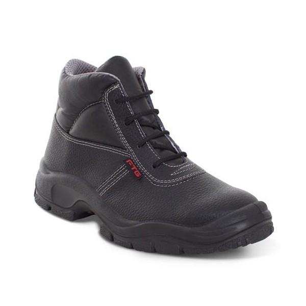 BOTA MODELO ZETA PIEL CORDONES PUNTERA