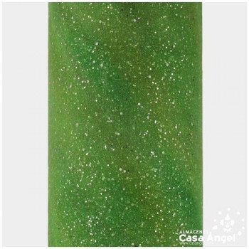 ORGANZA ESTAMPADA VERDE SERIE ZODIAC 150cm