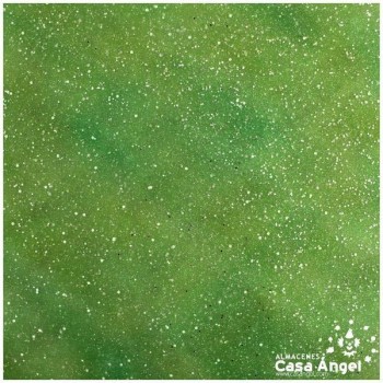 ORGANZA ESTAMPADA VERDE SERIE ZODIAC 150cm