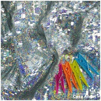 TELA DE LENTEJUELAS RECTANGULARES PLATA HOLOGRAMA SERIE KIBO 135cm